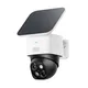 eufy SoloCam S340 Überwachungskamera 3K 360 Grad Solar Outdoor + Homebase 3