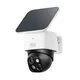 eufy SoloCam S340 Überwachungskamera 3K 360 Grad Solar Outdoor + Homebase 3
