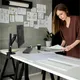 Ergotron NX Monitor Tischhalterung bis 8kg / 34 Zoll, schwarz