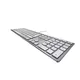 CHERRY KC 6000 SLIM DE-Layout, silber