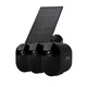 Arlo Pro 5 Überwachungskamera außen - 3er Set schwarz + Solarpanel