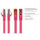 Good Connections 5m RNS Patchkabel CAT6 S/FTP PiMF magenta