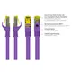 Good Connections Patchkabel mit Cat. 7 Rohkabel S/FTP 10m violett