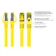 Good Connections Patchkabel mit Cat. 7 Rohkabel S/FTP 15m gelb