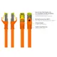Good Connections Patchkabel mit Cat. 7 Rohkabel S/FTP 25m orange