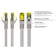 Good Connections Patchkabel mit Cat. 7 Rohkabel S/FTP 50m grau