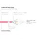 Good Connections Patchkabel mit Cat. 7 Rohkabel S/FTP 50m magenta
