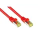 Good Connections Patchkabel mit Cat. 7 Rohkabel S/FTP 50m rot