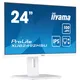 iiyama ProLite XUB2492HSU-W6 60,5cm (23,8") FHD IPS Monitor HDMI/DP/USB 100Hz