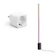 Philips Hue Gradient Signe Stehleuchte schwarz + Smart Plug