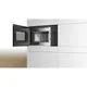 Bosch BFL524MB0 Einbau-Mikrowellengerät  Vulkan Schwarz