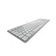 Cherry KC 6000C für Mac USB-C Tastatur US-Layout silber