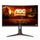 AOC CQ27G2S 68,6cm (27") QHD VA Gaming Monitor Curved 16:9 HDMI/DP 165Hz Sync