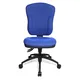 Topstar Bürodrehstuhl WELLPOINT 30 SY, Hochlehner mit Formschaum-Polsterung,blau