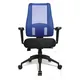 Topstar Bürodrehstuhl LADY SITNESS DELUXE, beweglich mit 7 Zonen, schwarz / blau