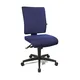 Topstar Bürodrehstuhl COMFORT, Höhenverstellbare Rückenlehne, Bezug royalblau