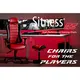 Topstar Bürodrehstuhl SITNESS RS, inkl. Kopfstütze und Armlehnen, schwarz / rot