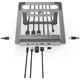 Hama USB-C-Docking-Station Connect2Office Stand, Notebook-Halterung, 12 Ports