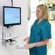 Ergotron StyleView Sitz-Steh-Vertical Lift, Behandlungszimmer (weiß)