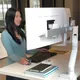 Ergotron HX Dual Monitor Arm für 2 Monitore, Tischhalterung (weiß)