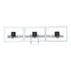Ergotron HX Triple-Monitor Bogen-Kit