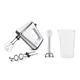 Krups 3Mix 9000 GN9121 Handmixer weiß / silber