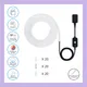 WiZ Tunable White & Color LED Outdoor Strip 5 m Einzelpack