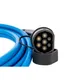 go-e Typ 2 Ladekabel, 22 kW, 2,5 m, blau