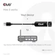 Club3D CAC-1420 USB 3.2 Gen1 Type A auf RJ45 2.5Gbps 0.24 m schwarz