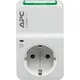 APC PM1WU2-GR Essential SurgeArrest 1 Outlet 230V 2 Port USB Charger
