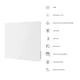 Hombli smartes Infrarot Heizpanel Glas 400W