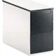 Schubladencontainer, 720x800, 2 Materials., 1 Hängereg., weiß/anthrazitgrau