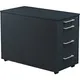 Schubladencontainer auf Rollen, 570x800mm, 3 Schubl., anthrazitgrau