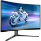 Philips Evnia 32M2C5500W 31.5 Zoll WQHD VA Panel 16:9 240 Hz Curved Gaming Monitor