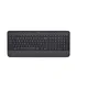 Logitech Signature K650 Graphite - Kabellose Tastatur CH-Layout (Schweiz)