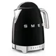SMEG KLF04BLEU 50s Style Wasserkocher Schwarz