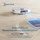 ECOVACS DEEBOT T20 OMNI Saugroboter mit Wischfunktion, 6000Pa, OMNI-Station