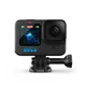 GoPro Hero 12 Black 5,3K60/4K120-Action Cam, Wasserdicht + 2 x Zusatzakku