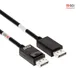 Club 3D DisplayPort 2.1 Kabel 1,2m DP zu DP Bi-Direktionales VESA DP80 schwarz