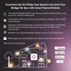 Philips Hue White & Color Ambiance Dymera smarte Wandleuchte • 2er Pack