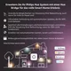 Philips Hue White & Color Ambiance E27 806lm 75W, 4er Pack + Bridge V2