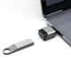 ALOGIC Ultra-Mini-USB-C auf USB-A Adapter grau