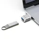 ALOGIC Ultra-Mini-USB-C auf USB-A Adapter silber