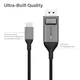 ALOGIC USB-C-Kabel (männlich) auf Displayport (männlich) 1m grau