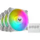 ASUS TUF GAMING TF120 ARGB Gehäuselüfter, 3er Set, white 120 mm, PWM