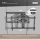DIGITUS Full Motion TV-Wandhalterung (37-80")