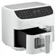 Medion MD 11760 Life P20 XXL Twin Doppelzonen-Heißluftfritteuse 8,7 l, weiß