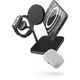 Zens Aluminium Series 3 in 1 Magnetic Wireless Office Charger Pro 3 Qi2 schwarz