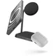 Zens Aluminium Series 2 in 1 Magnetic Wireless Office Charger 2 - schwarz