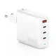 4Smarts Ladegerät GaN Flex Pro 100W 3 USB-C+1 USB-A -  weiß